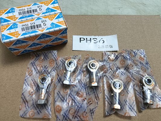 PHS6 series Spherical Rod End Bearing Corrosion Resistant Bronze Sliding Surface D 5mm-35mm