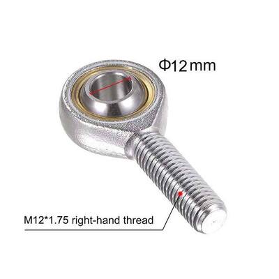 SA12TK Rod End Spherical Bearing 5-80 mm Bore Size Corrosion Resistant 
