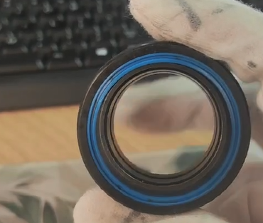 GE30ES-2RS Sealed-for-life Pre-lubricated Radial Spherical Plain Bearing with Carbon Chromium Steel Construction