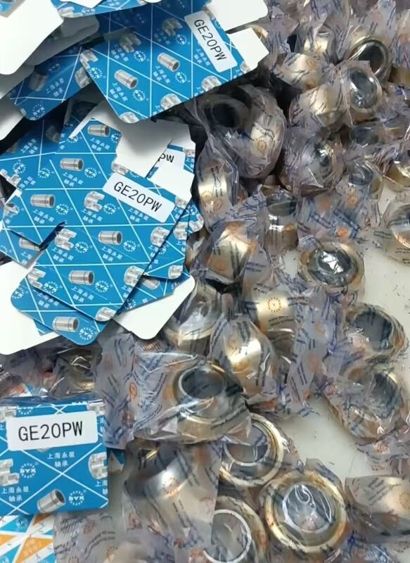 GE20PW Radial Spherical Bearing 20mm Bore 200 °C Operating Temp For Mechanical Structures