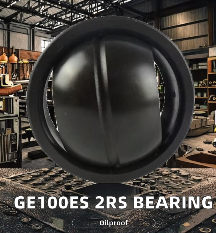 GE100ES-2RS Radial Spherical Plain Bearing Grease Chrome Steel 100*150*70*55