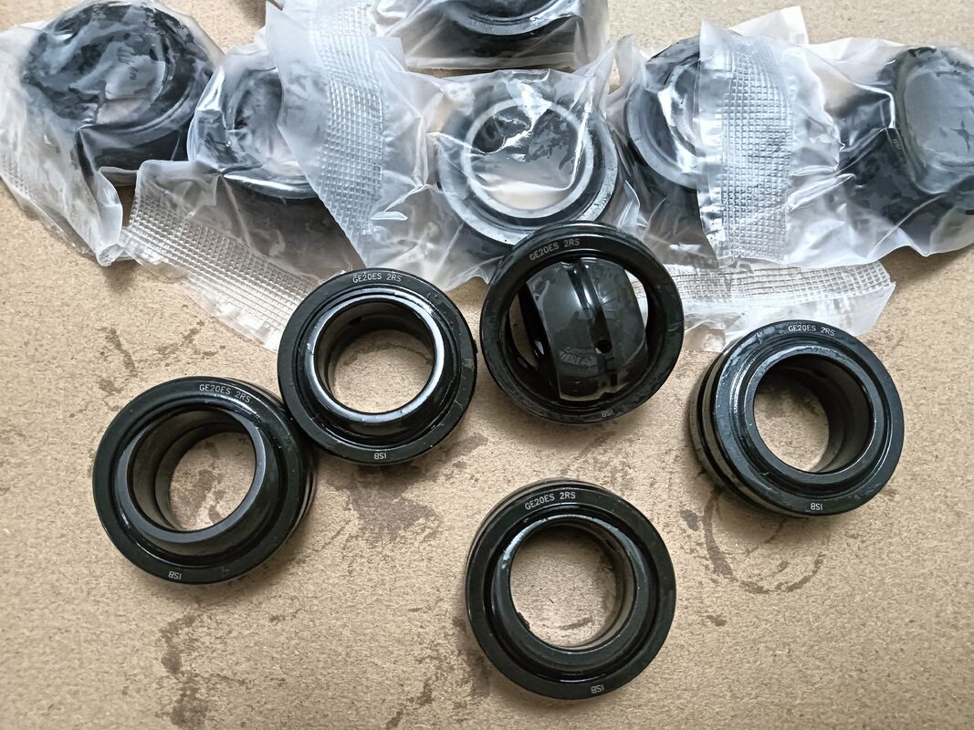 GE20ES-2RS Radial Spherical Plain Bearing Grease Chrome Steel P5 Precision 20*35*16*12